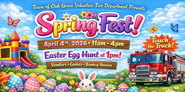 Oak Grove VFD “Spring Fest” kicks off the 2026 festival season in the ...
